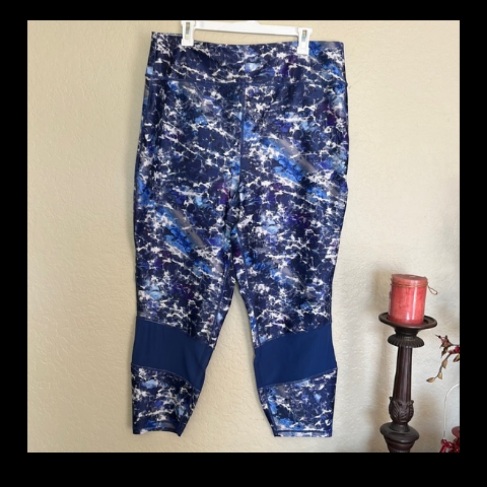 - Nine West blue leggings plus size 3X new